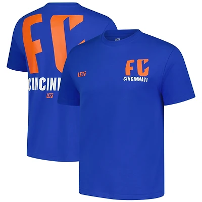 Unisex Live Breathe Futbol Blue FC Cincinnati Basics T-Shirt