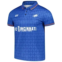 Unisex Live Breathe Futbol Blue FC Cincinnati Polo