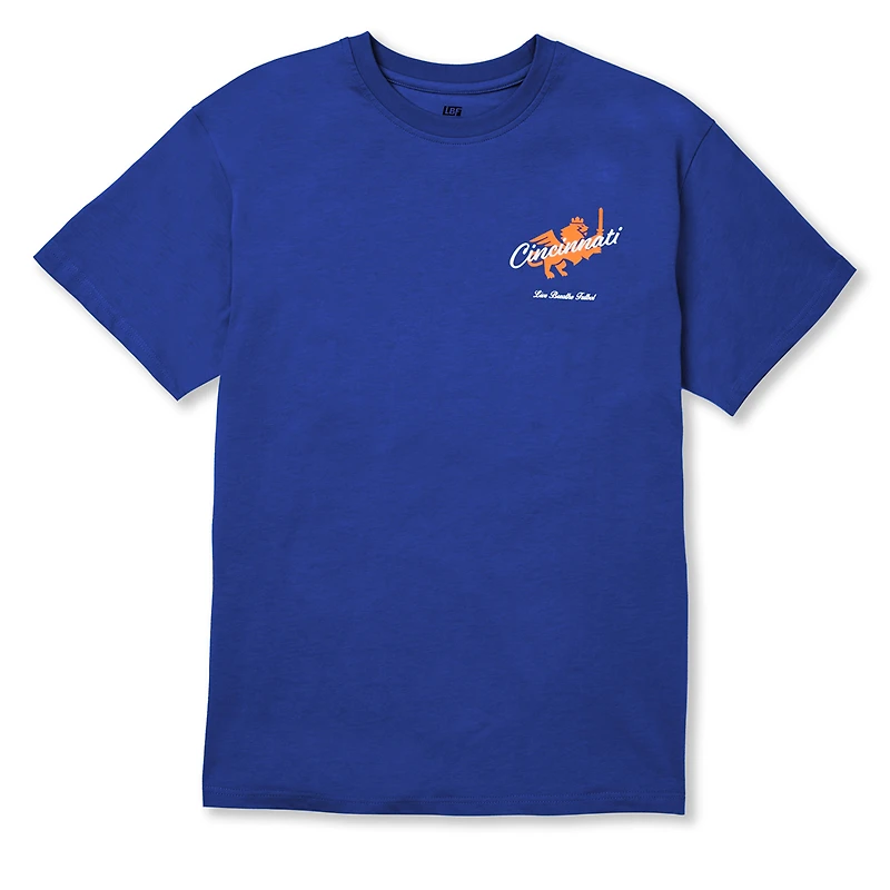 T-shirt unisexe Live Breathe Futbol Blue FC Cincinnati