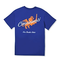 T-shirt unisexe Live Breathe Futbol Blue FC Cincinnati