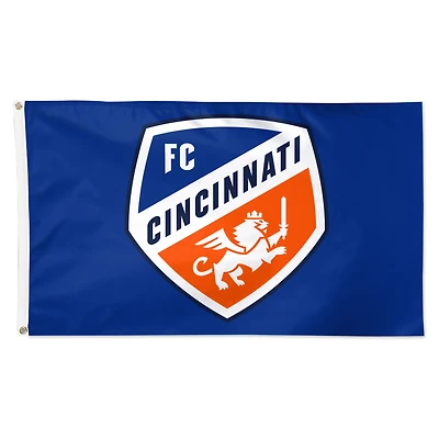 Drapeau unilatéral WinCraft FC Cincinnati 3 pi x 5 pi