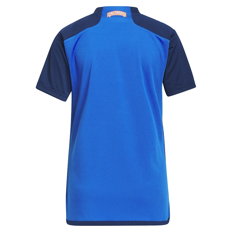 Maillot adidas FC Cincinnati 2023 River Kit Replica femme bleu