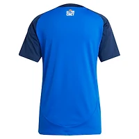 Maillot réplique orange et bleu du kit Legacy 2025 adidas Blue FC Cincinnati pour femme