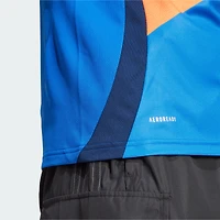 Maillot réplique orange et bleu du kit Legacy 2025 adidas Blue FC Cincinnati pour femme