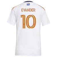 Women's adidas Evander da Silva Ferreira White FC Cincinnati 2026 The Seven Hills Kit Replica Jersey