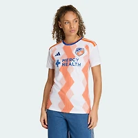 Women's adidas White FC Cincinnati 2026 The Seven Hills Kit Replica Jersey