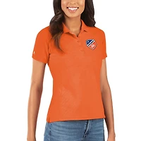 Polo piqué Legacy Antigua Orange FC Cincinnati pour femme