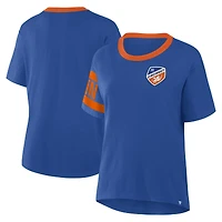 Women's Fanatics Blue FC Cincinnati Defender Pairing Legacy T-Shirt
