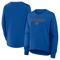 Women's Fanatics Blue FC Cincinnati Oversized Captain Arm Band Pullover Sweatshirt