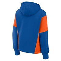 Women's Fanatics Blue FC Cincinnati Oversized Legacy Goalkeeper Pullover Hoodie
