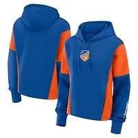 Sweat à capuche surdimensionné bleu pour gardien de but FC Cincinnati Fanatics femme