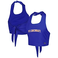 Haut court dos nu Hype and Vice FC Cincinnati Tailgate bleu pour femme
