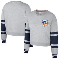 Sweat-shirt court Stadium Essentials Heather Gray FC Cincinnati Scrimmage pour femme