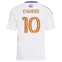 Youth adidas Evander da Silva Ferreira White FC Cincinnati 2026 The Seven Hills Kit Replica Jersey