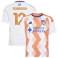 Maillot réplique adidas Miles Robinson blanc FC Cincinnati 2026 The Seven Hills pour enfant