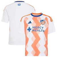 Youth adidas White FC Cincinnati 2026 The Seven Hills Kit Replica Jersey
