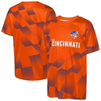 T-shirt transparent Outerstuff orange FC Cincinnati pour jeunes
