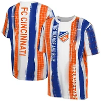 T-shirt blanc pour jeunes FC Cincinnati High Stepping
