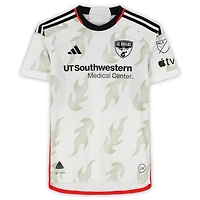 Bernard Kamungo FC Dallas Autographed Match-Used #77 White adidas Jersey from the 2024 MLS Season - Size S