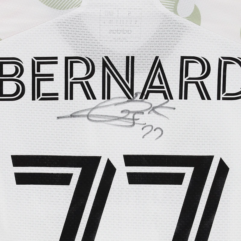 Bernard Kamungo FC Dallas Autographed Match-Used #77 White adidas Jersey from the 2024 MLS Season - Size S