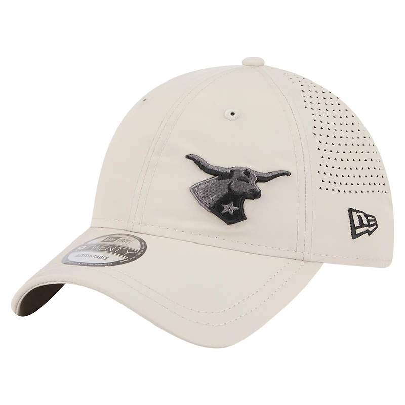Casquette ajustable FC Dallas Active 9TWENTY de New Era pour homme, couleur tan