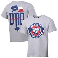 T-shirt décontracté pour homme avec motif sportif Suède gris FC Dallas Game Day