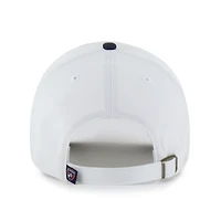 Men's '47  White FC Dallas Two-Tone Clean Up Adjustable Hat