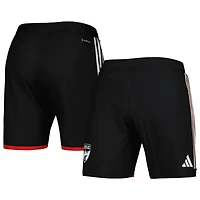 Short adidas noir FC Dallas 2023 extérieur AEROREADY Authentic pour homme