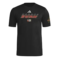 T-shirt adidas noir FC Dallas 2025 Archive Collection pour homme
