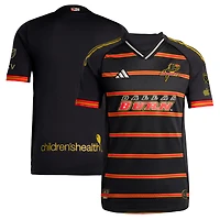 maillot adidas noir FC Dallas 2025 pour homme, troisième authentique