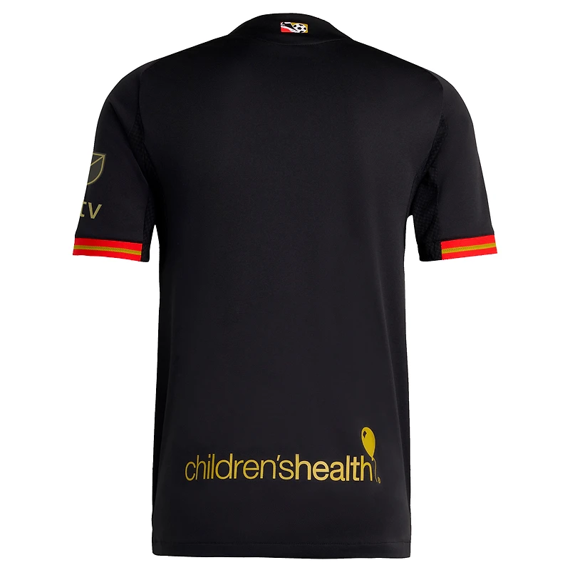 maillot adidas noir FC Dallas 2025 pour homme, troisième authentique
