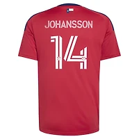 Men's adidas Herman Johansson Red FC Dallas 2026 DNA Kit Replica Jersey