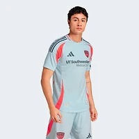 Maillot authentique adidas FC Dallas 2025 The Inferno bleu clair pour homme