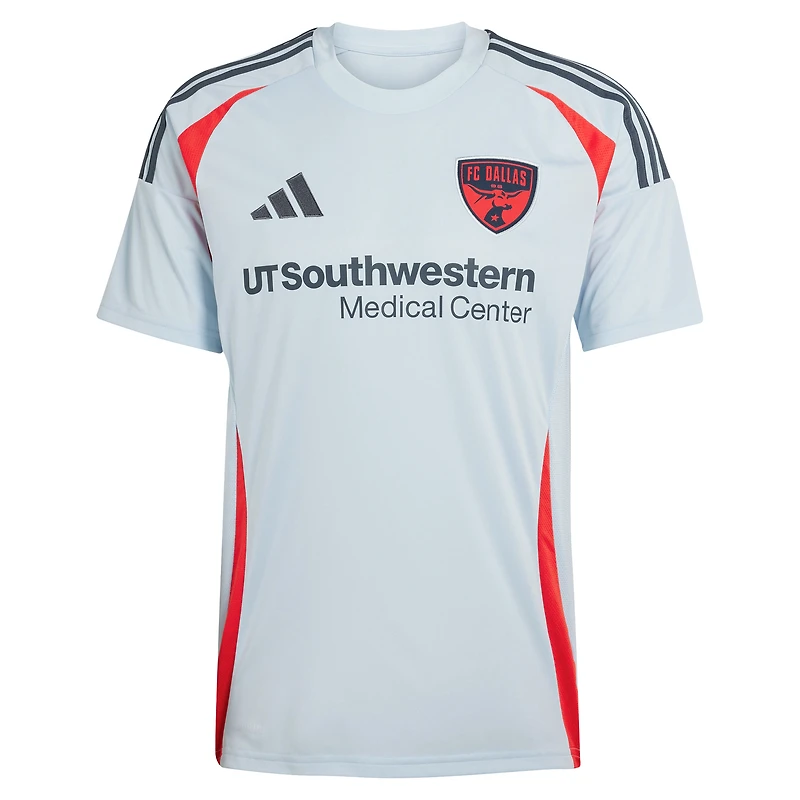 Maillot réplique adidas bleu clair FC Dallas 2025 The Inferno Kit pour homme
