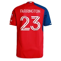Maillot de joueur authentique adidas Logan Farrington Navy FC Dallas 2024 After Burner pour homme