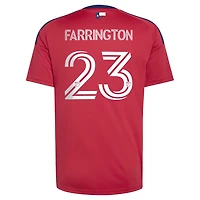 Men's adidas Logan Farrington Red FC Dallas 2026 DNA Kit Replica Jersey