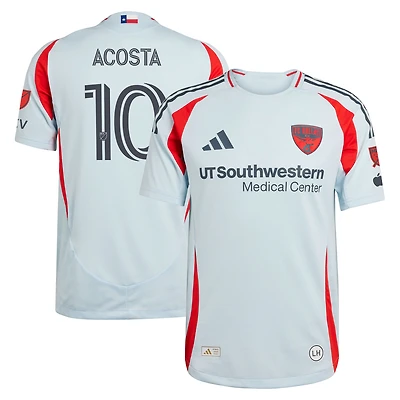 Men's adidas Luciano Acosta Light Blue FC Dallas 2025 The Inferno Kit Authentic Player Jersey