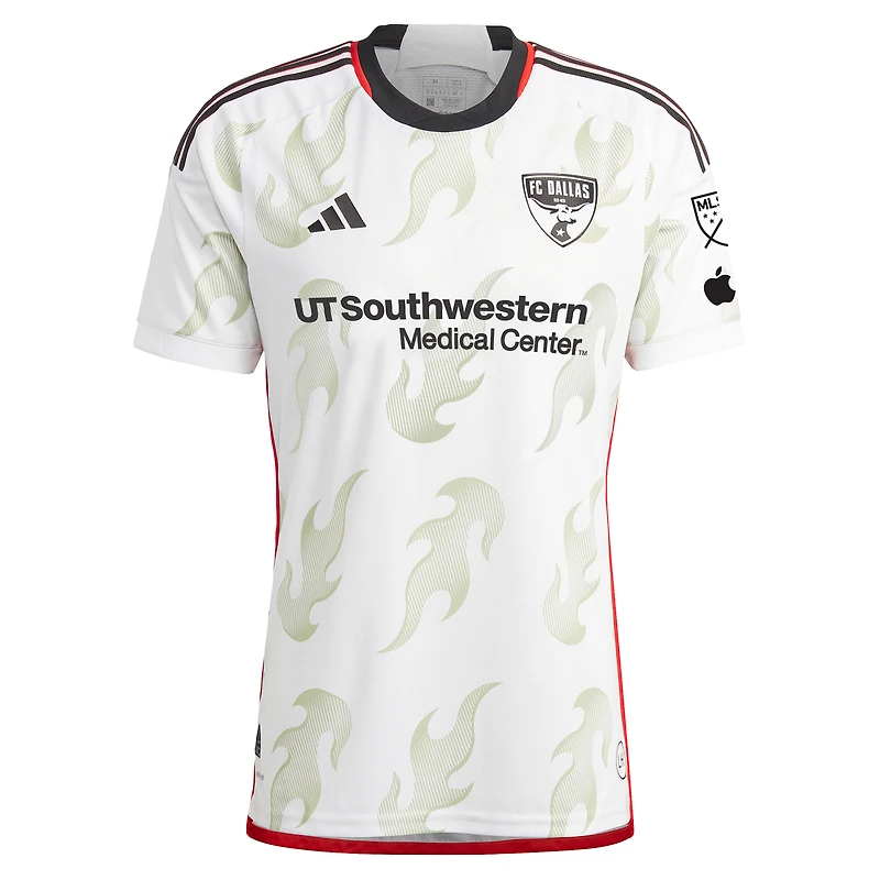 Men's adidas Maarten Paes White FC Dallas 2024 Burn Baby Authentic Player Jersey