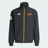 Veste zippée intégrale adidas Originals noire FC Dallas 2025 Archive Collection Anthem pour homme