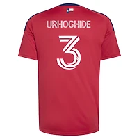 Maillot adidas Osaze Urhoghide FC Dallas 2026 DNA Kit Replica pour homme, rouge