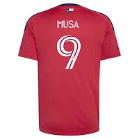 Men's adidas Petar Musa Red FC Dallas 2026 DNA Kit Replica Jersey