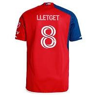 Maillot de joueur authentique adidas Sebastian Lletget Navy FC Dallas 2024 After Burner pour homme