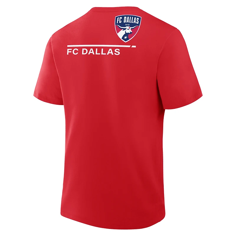 Men's Fanatics  Red FC Dallas Corner Kick Legacy T-Shirt