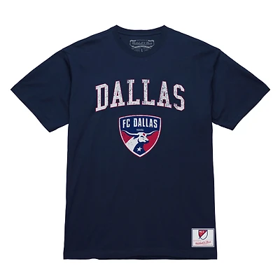 Men's Mitchell & Ness Navy FC Dallas City Pride T-Shirt