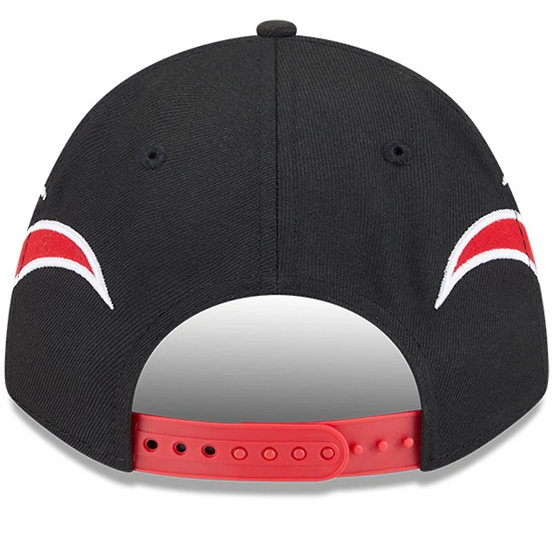 Casquette ajustable New Era noire FC Dallas 2025 Jersey Hook 9FORTY M-Crown pour homme