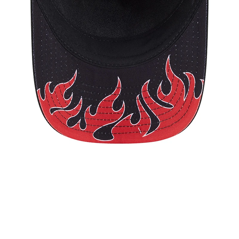 Casquette ajustable New Era noire FC Dallas 2025 Jersey Hook 9FORTY M-Crown pour homme