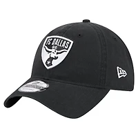 Casquette ajustable FC Dallas 2025 Kickoff 9TWENTY noire New Era pour homme