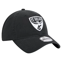 Casquette ajustable FC Dallas 2025 Kickoff 9TWENTY noire New Era pour homme