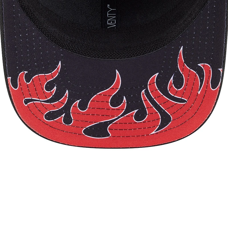 Casquette extensible noire New Era FC Dallas 2025 Third 9SEVENTY pour homme