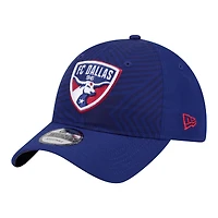 Casquette ajustable New Era FC Dallas 2026 bleu marine pour homme